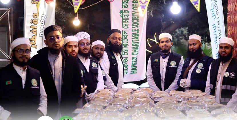 ইজিপ্ট ইয়ুথ সার্কেলের সাথে যৌথ উদ্যোগে গাজা ও সুদানের পাশে টিম হাফেজ্জী